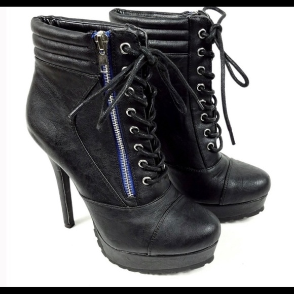 5-inch high heel ankle boots - Picture 2 of 12